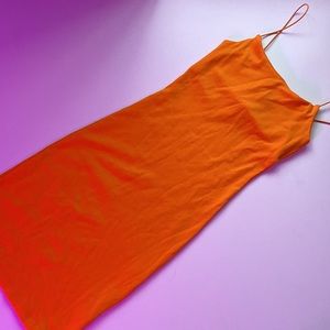 Zara Mini Dress Orange Size Small
